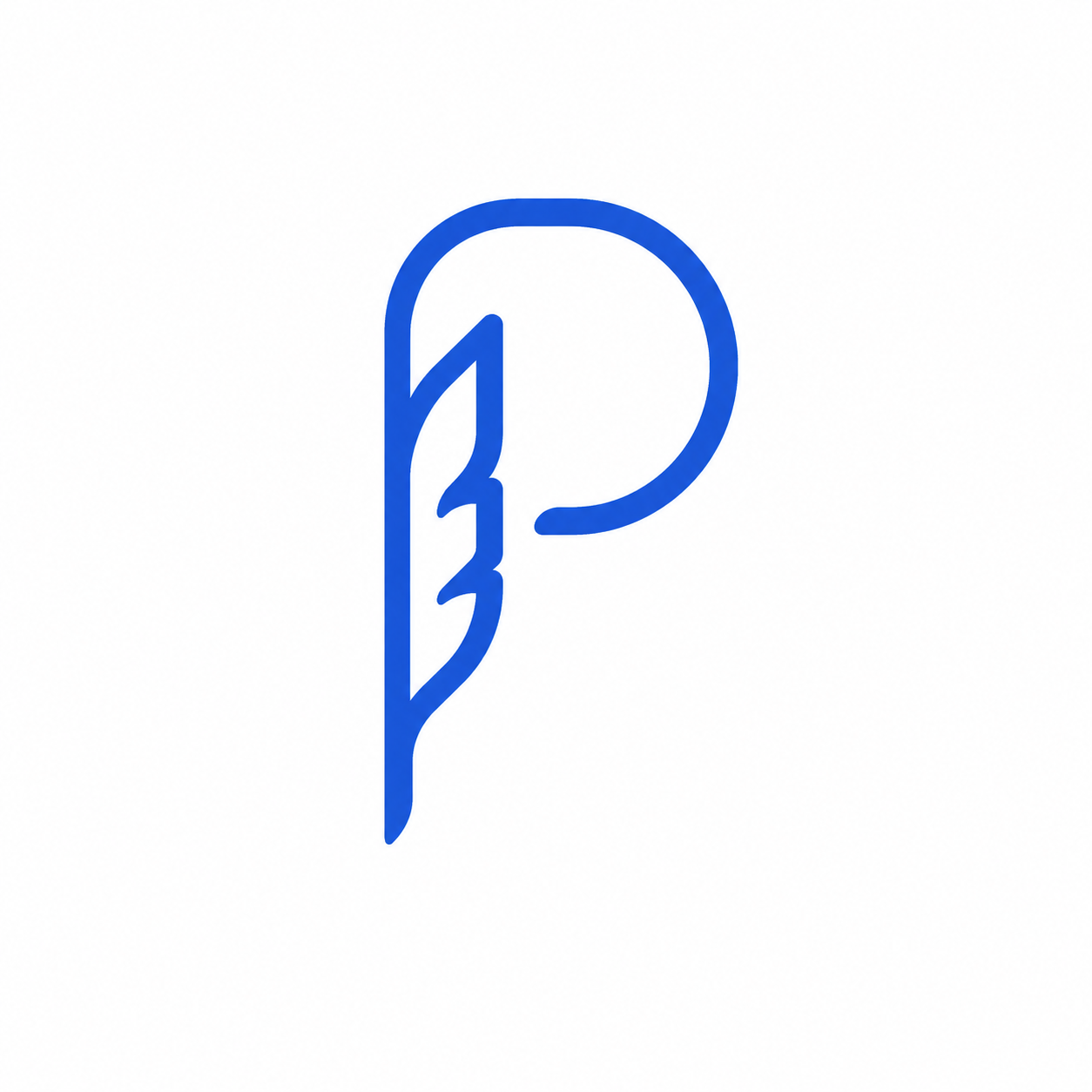 Monogramme « P » (PNG, 1 254 × 1 254)
